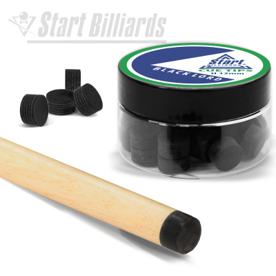Наклейка Startbilliards Cue Tips Black Lord 13 мм H (50 шт)